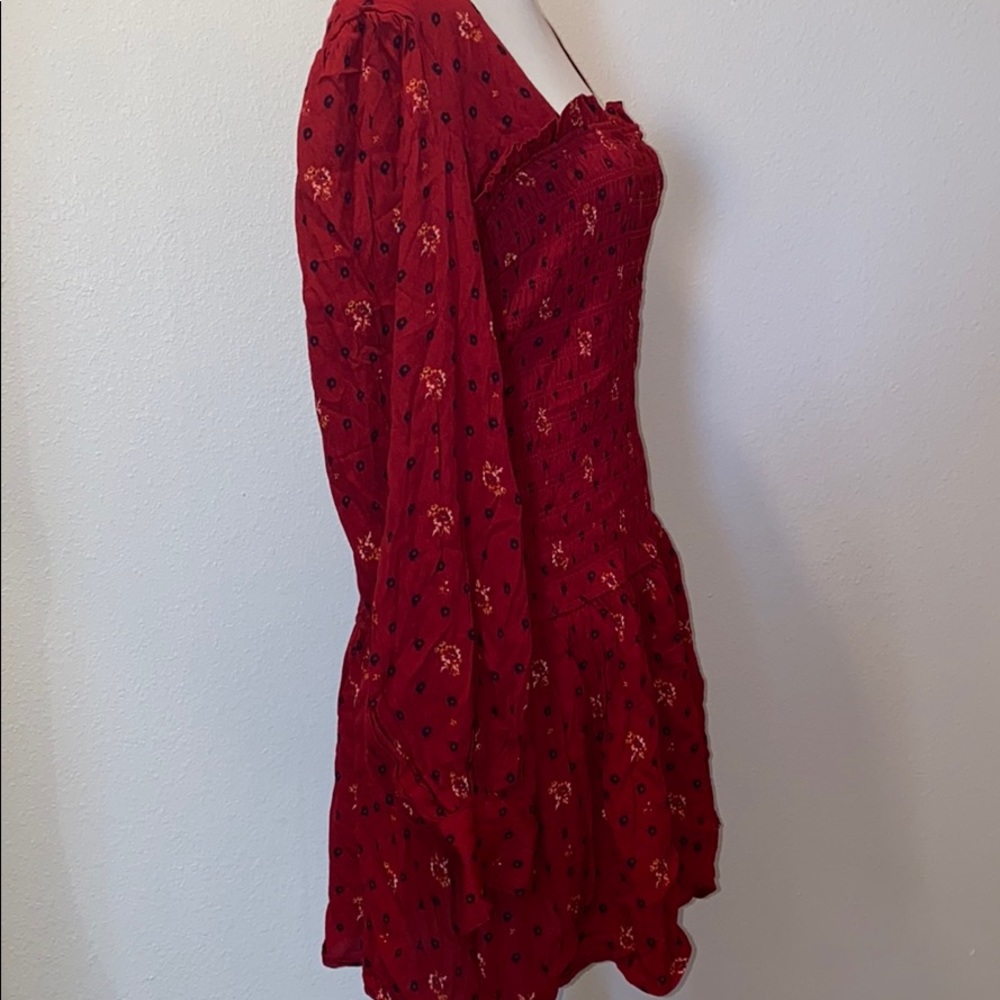 Free People Two Faces Print Mini Dress - Picture 5 of 8